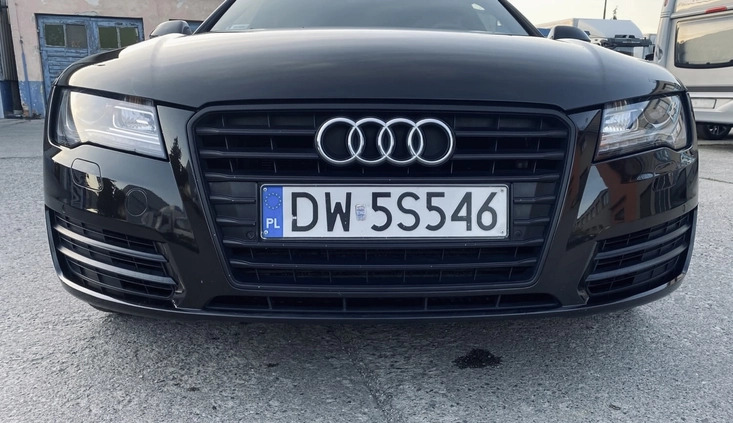 Audi A7 cena 64990 przebieg: 345000, rok produkcji 2012 z Wrocław małe 79